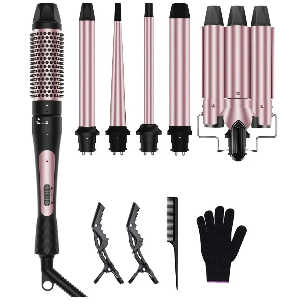 6 in 1 Curling Curling Iron Set